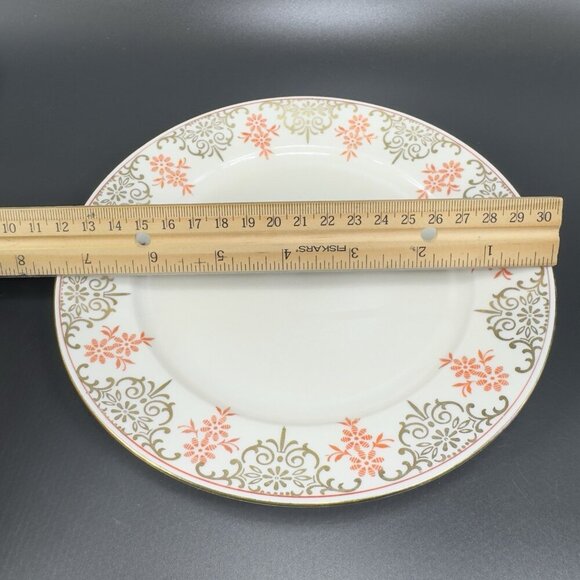 Vintage Waldershof Bavaria Germany Fine Porcelain Teacup Saucer And Plate Set - Picture 3 of 16